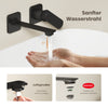 Wandarmatur mit Einhebelmischer und ultraflachem Auslaufdesign