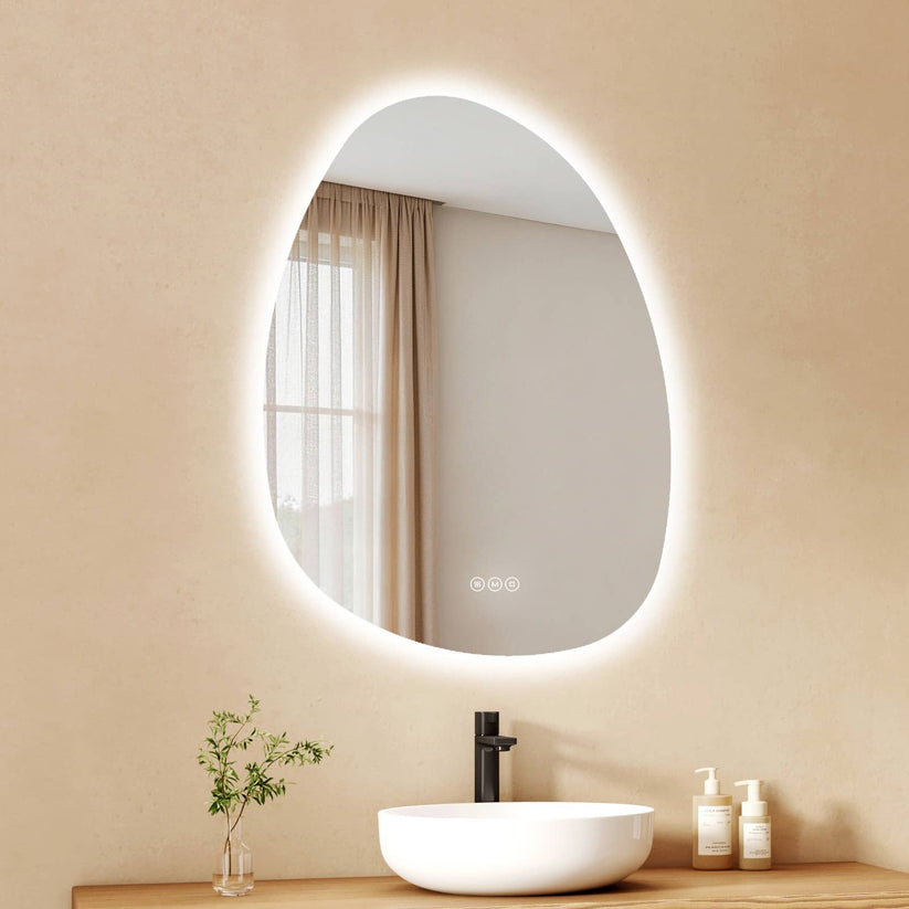 Badezimmerspiegel Glowrim LM34 - 75 × 55 × 3 cm - Bild 3