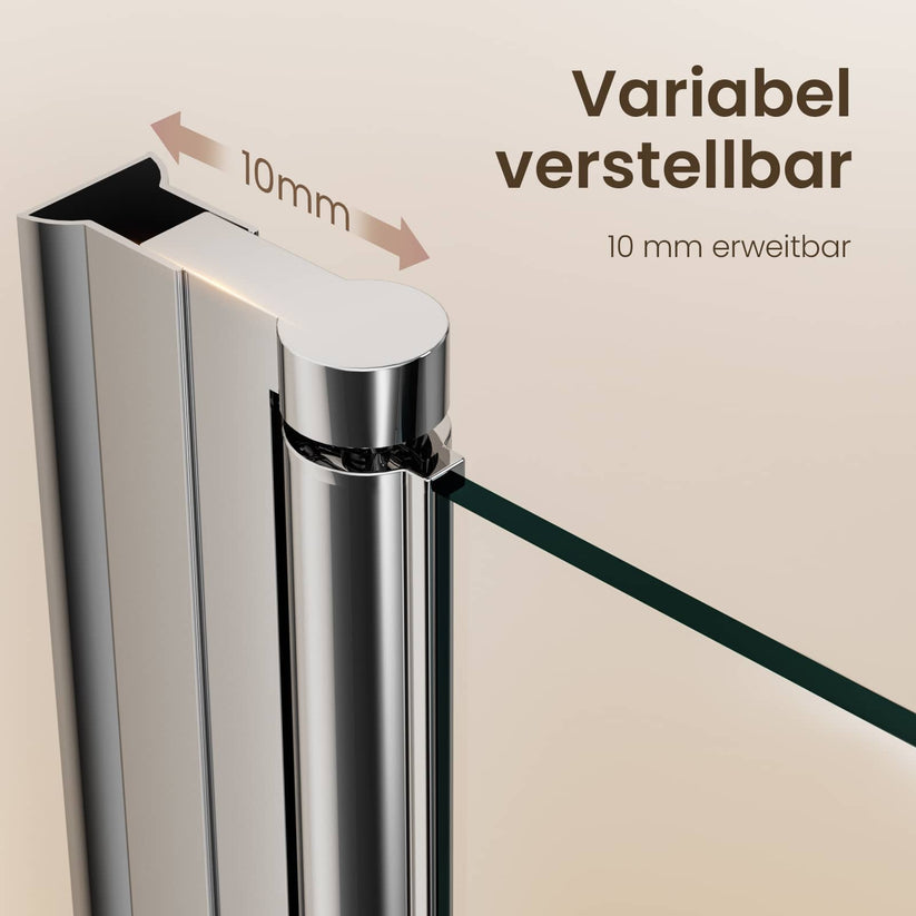 Eck-Duschkabine Folenco FBD+FMP, Höhe 185 cm - Bild 4