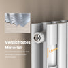 Paneel-Heizkörper mit doppelter Heizfläche zur horizontalen Wandmontage