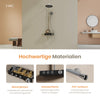 Duschsystem mit Thermostat, Regendusche & 3 Strahlarten