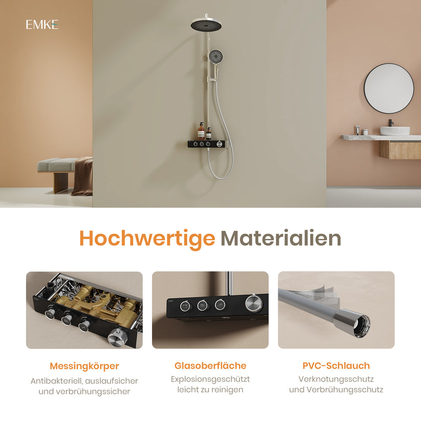 Duschsystem SleeFlow F28 - Chrom - Bild 8
