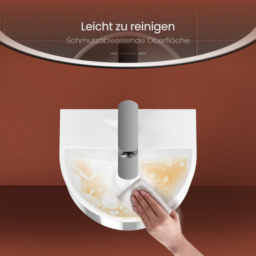 Keramik-Hängewaschbecken CB16 - Weiß - Bild 3