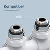 Multiblock-Heizkörperventil mit Thermostat, geeignet für G 1/2" & 15 mm Rohre