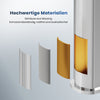 Waschtischarmatur mit Keramikkartusche und ultraflachem Design