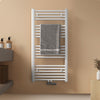 Badheizkörper mit Mittelanschluss zur vertikalen Montage, ideal als Handtuchtrockner