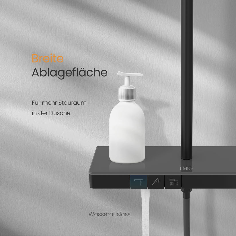 Duschsystem SleeFlow F22 - Schwarz matt - Bild 5