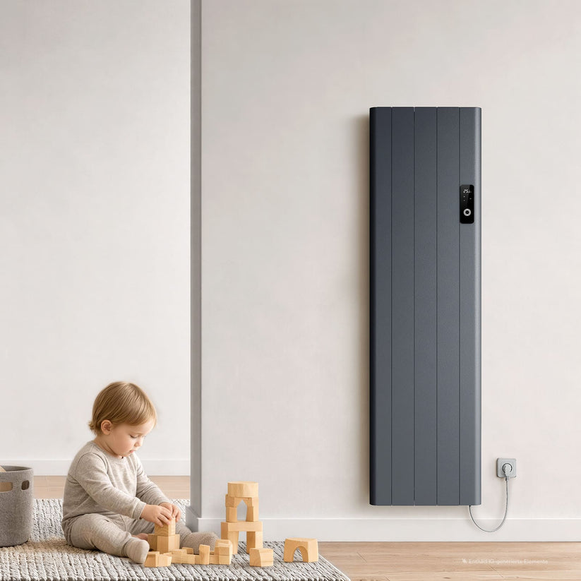 Elektroheizkörper Flatsim ERD - Anthrazit / 150 W - Bild 31