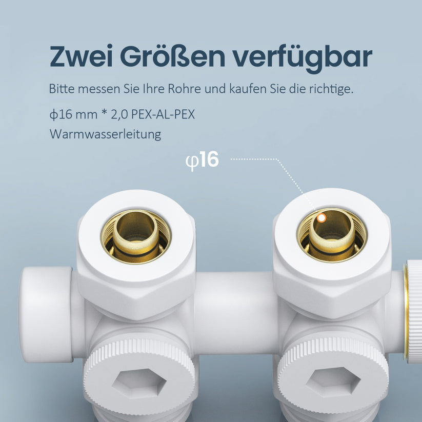 Heizkörperventil Thermostat HTR - Weiß / 1 - Bild 3