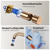 Wandarmatur mit Einhebelmischer & präziser Temperaturregelung