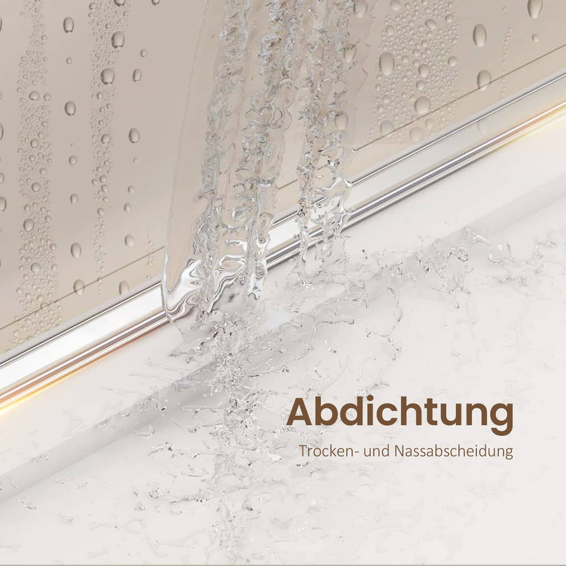 Eck-Duschkabine Folenco FBD+FMP, Höhe 185 cm - Bild 5