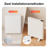 Freistehende elektrische Konvektorheizung mit WiFi-Steuerung & schneller Aufheizung
