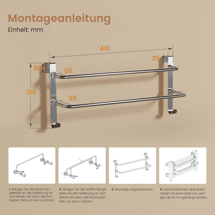 Handtuchhalter B05 - Chrom - Bild 12