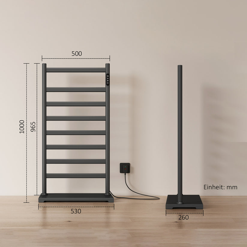 Elektroheizkörper Flatrad PFLR1 - Gunmetal - Bild 14