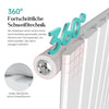 EMKE Heizkörper für Badezimmer und Wohnzimmer, einlagig/doppellagig, Breite (30 cm), Anthrazit/Weiß/Schwarz matt