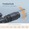 Heizkörperventil mit Thermostat, 7-stufig regelbar, aus Messing