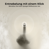 LED‑Badezimmerspiegel mit Anti‑Beschlag & dimmbarer Beleuchtung, schwarzer Rahmen