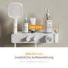 Duschsystem mit Thermostat, Handbrause mit 3 Strahlarten & Wannenumsteller