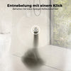 Runder LED‑Badspiegel mit Touch‑Sensor & Anti‑Fog – Schwarz/Gold, dimmbar