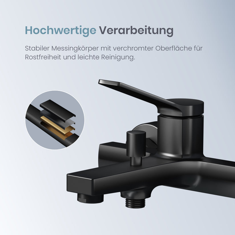 Duscharmatur XF27 4MS - Schwarz matt - Bild 12