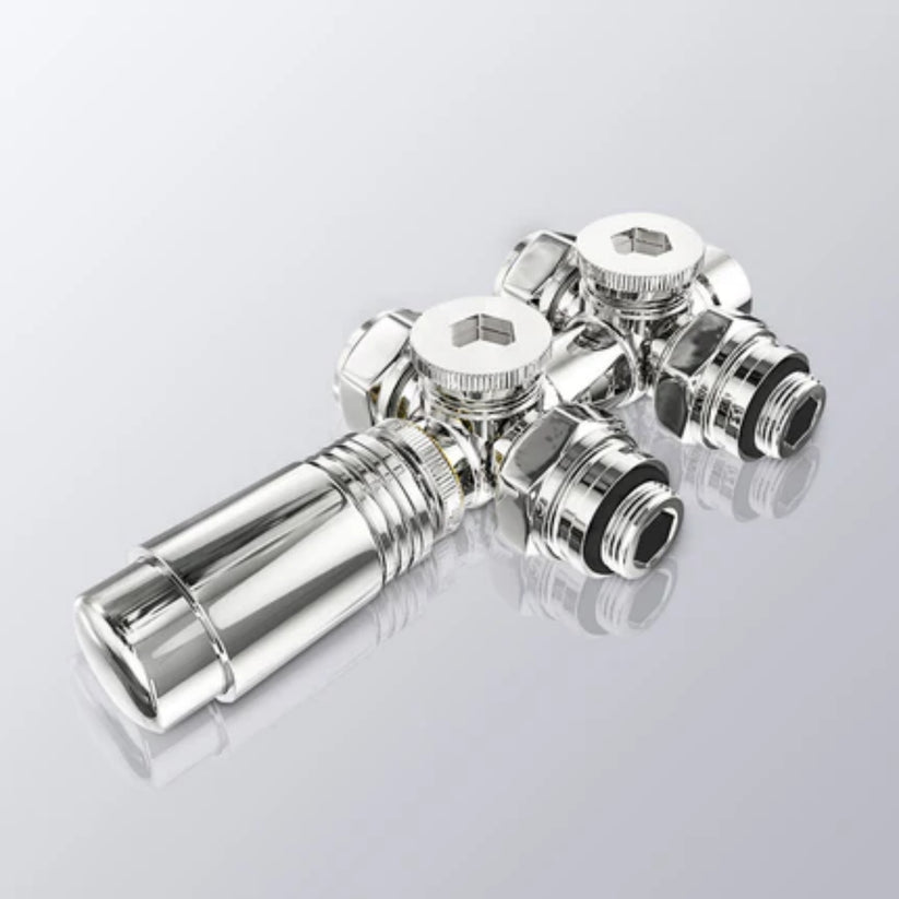Heizkörperventil mit Thermostat, 7-stufig regelbar, aus Messing - Chrom / 1 - Bild 25