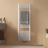 Badheizkörper mit Mittelanschluss zur vertikalen Montage, ideal als Handtuchtrockner