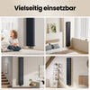 Designheizkörper mit flacher Front – in Weiß oder Anthrazit erhältlich