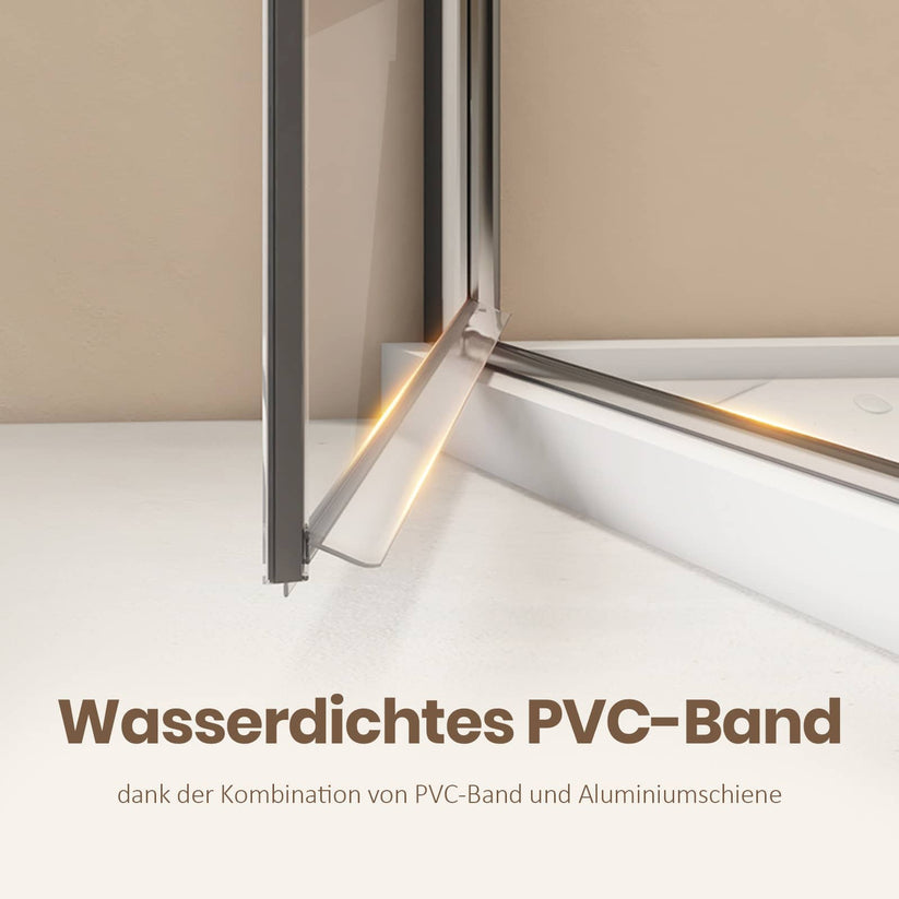 Eck-Duschkabine Folenco FBD+FMP, Höhe 185 cm - Bild 6