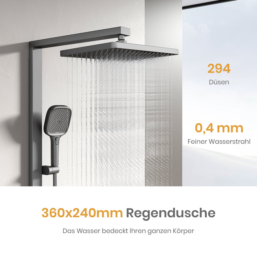 Duschsystem SleeFlow F27 - Anthrazit - Bild 4
