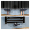 Multiblock-Heizkörperventil mit Thermostat, geeignet für G 1/2" & 15 mm Rohre