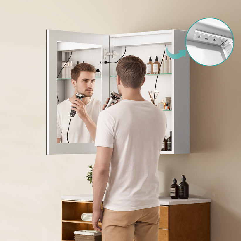 Badezimmer-Spiegelschrank MC02 - Bild 6