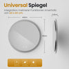 EMKE LED Spiegel Badezimmer Rund 60x60cm 