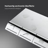 EMKE Duschsystem „F12“ – Thermostat-Duschset mit 260x260 mm Kopfbrause, Handbrause & Einhebelsteuerung, Aufputz, Chrom