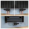 Multiblock-Heizkörperventil mit Thermostat, geeignet für G 1/2" & 15 mm Rohre