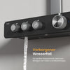 Duschsäule mit Thermostat, Regendusche & einstellbarem Wasserdurchfluss
