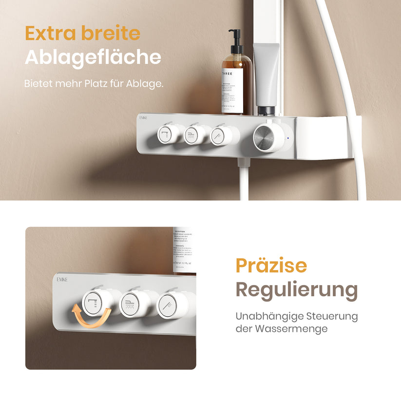 Duschsystem SleeFlow F27 - Weiß - Bild 17