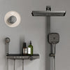 Duschsystem mit Thermostat, Kopfbrause & Handbrause – verstellbar & wassersparend