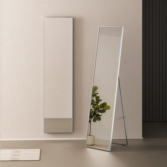 Ganzkörperspiegel, Wandmontage & Standfunktion, 160 cm