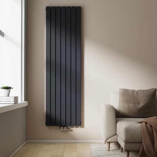 Vertikaler Design-Heizkörper mit effizienter Wärmeleistung