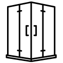 2 Duschtüren