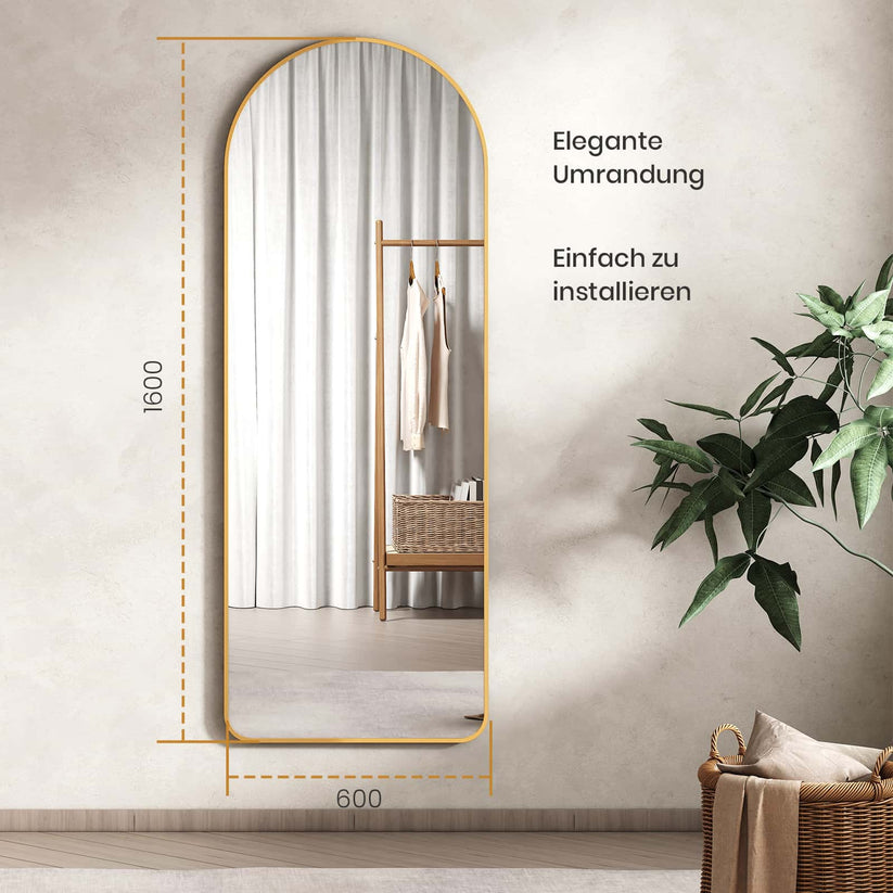 Ganzkörperspiegel FM07 - Gold / 147 x 45 cm - Bild 19