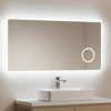 Rahmenloser LED-Spiegel mit Touch‑Bedienung