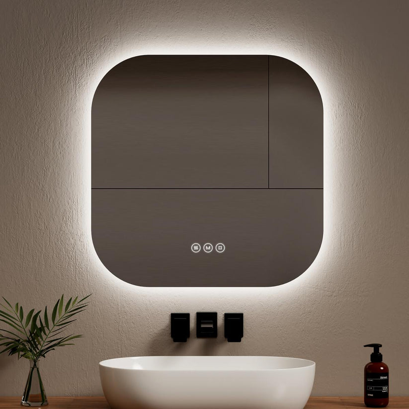 Badezimmerspiegel Glowrim LM32 - 50 x 50 cm - Bild 2