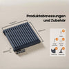 Designheizkörper mit flacher Front – in Weiß oder Anthrazit erhältlich