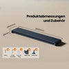 Designheizkörper mit flacher Front – in Weiß oder Anthrazit erhältlich