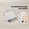 Designheizkörper mit flacher Front – in Weiß oder Anthrazit erhältlich