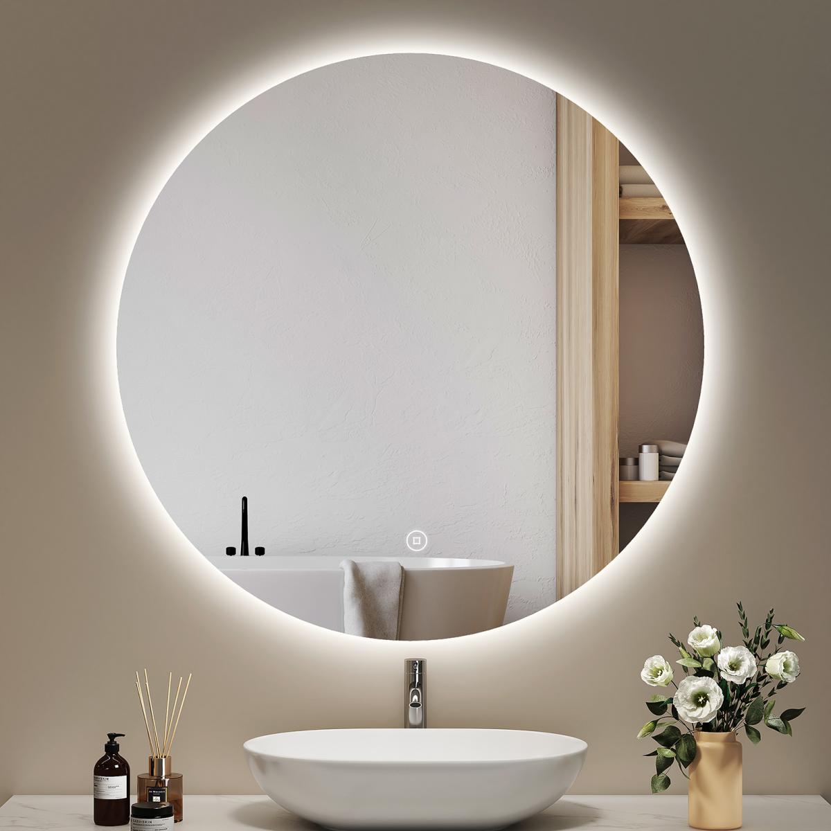 Badezimmerspiegel Glowrim OLM03