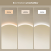 EMKE Badspiegel Rund "LeeMi γ Pro" 60*60cm mit 3000K/4000K/6500K LED Beleuchtung,Touch+Dimmbar+Antibeschlag
