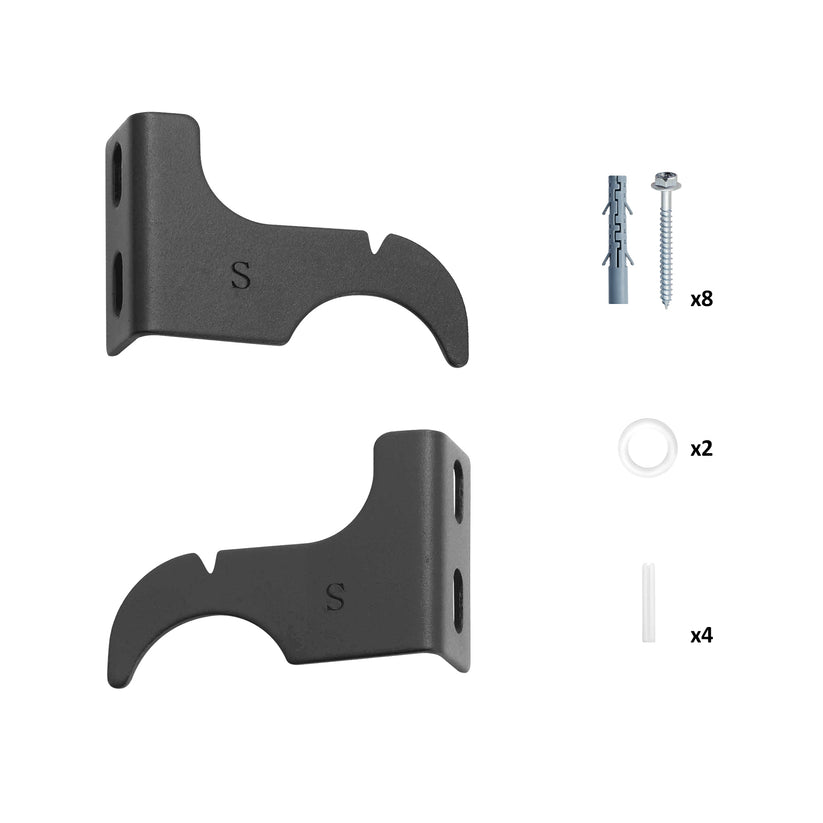 Wandhalterungs-Set für Heizkörper - Anthrazit - Bild 2