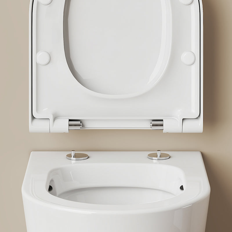 WC-Sitz für Wand-WC - Weiß - Bild 4